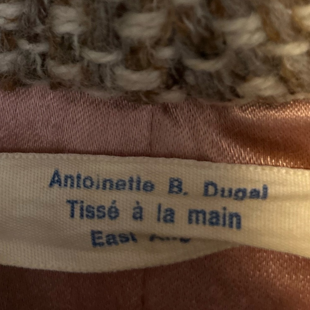 Vintage Hand woven car coat - Picture 7 of 16